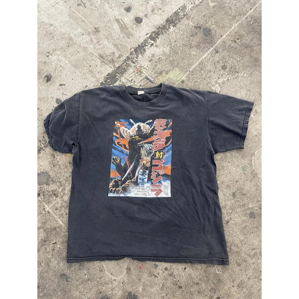 Godzilla Against Mothra TOHO MOVIE Size Large H08‎